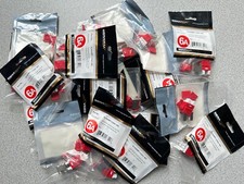 Pack of 20 NEW Signamax Cat6A MT Series High Density Keystone Jack, RED,  20 qty picture