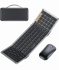 ProtoArc Foldable Keyboard and Mouse, XKM01 True Full-Size Folding Wireless picture