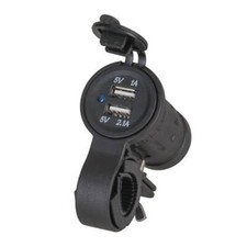 High Quality Converter 12V - 2xUSB Socket 5V 3.1A Bike/Motorcycle Mount IP65 picture