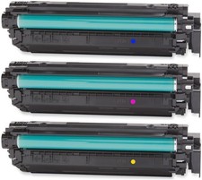 213X Compatible Toner Cartridge Set W2131X W2132X W2133X CMY 3 Pack picture