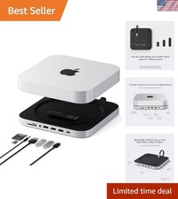 Mac mini Hub & Stand with SSD Enclosure for NVME/SATA M.2, Mac mini Dock with... picture