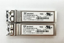 Lot of (2) QLogic FTLF8529P3BCV-QL 16GB SW SFP+ 300m 850NM Optical Transceiver picture