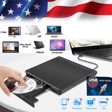 External CD Drive USB 3.0 Portable RW DVD Drive for Desktop/Laptop/Mac OS HP PC picture