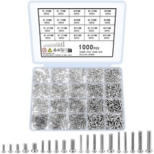 M1.6 M1.7 M2 M2.5 M3 Round Head Mini Electronics Small Screws 1000 Pcs picture