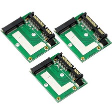 3x mSATA SSD to 2.5'' SATA 6.0 Gps Adapter Converter Card Module Board Pad Pcie picture