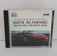 Ultra Rare Vintage 1995 Interactive AUTO ALMANAC The Ultimate Car Buyers Guide  picture