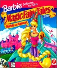 Magic Fairy Tales Barbie as Rapunzel PC MAC CD girls doll princess fantasy game picture