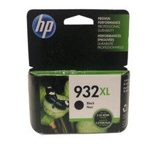 Genuine HP 932XL High Yield Black Ink OfficeJet 6100 6600 7110 7612 EXP Aug 2018 picture