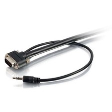 C2G Select VGA + 3.5mm A/V Cable - VGA cable - HD-15 (VGA)  picture
