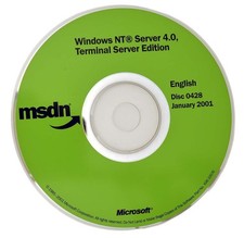 AUTHENTIC Microsoft Windows NT 4.0 Terminal Server Edition and Service Pack 6 picture