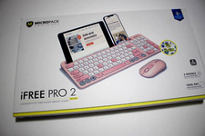 MICROPACK IFREE PRO 2 BLUTOOTH 2.4G 3 MODES MOUSE KEYBOARD 1600DPI picture