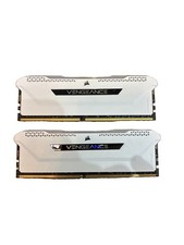 Corsair 32GB (2x16GB) DDR4 3600MHz Vengeance RGB Pro SL Ram CMH32GX4M2D3600C18W picture