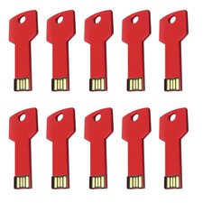 Kootion Waterproof Style Metal Key Model 32GB USB 2.0 10PCS Flash Drive picture