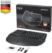 Perixx PERIBOARD-613B Wireless 2.4 & Bluetooth Ergonomic Compact Split Keyboard picture