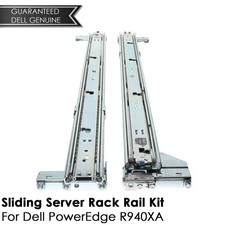 New Dell PowerEdge R940XA 2U Sliding Rail Kit T4DFW Heavy-Duty Server Rack Rails picture