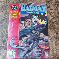 DC Batman: Partners in Peril CD-ROM Comic Book 1st Ed CD Win/Mac picture