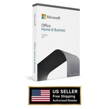 Microsoft Office 2021 Home & Business 1 PC Retail Box New Sealed Windows DVD picture