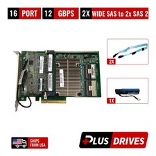 12 Gb/s SAS 3 RAID controller PCIe3 x8 w/ Cache 4GB module Cables & BBU picture
