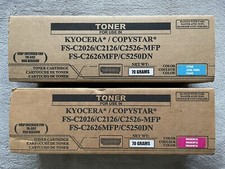 New Kyocera/ Copystar TK-592 Cyan & Magenta Compatible picture