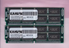 256MB 2x128MB 72-pin Simm EDO Kahlon KAH32X32-6E Ram Memory Kit 60ns 32Mx32 5V picture