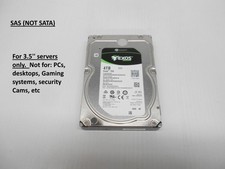 Seagate 4TB SAS Server Exos 7EB 12gbps 12G Hard Drive 3.5'' ST4000NM0255 dell HP picture