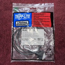 Tripp Lite P502-003-SM Compact SVGA Monitor Cable With RGB Coax HD15 Male/ma 3ft picture