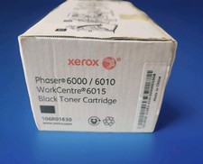Genuine XEROX Phaser 6000/6010 WorkCentre 6015 Black Toner Cartridge 106R01630 picture