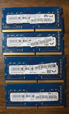 (32GB )  lot of 4x 8GB PC4-2400T SODIMM Laptop Memory Lenovo FRU 01ag702 picture