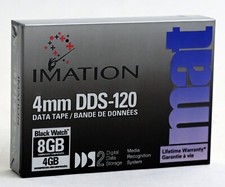 Imation DDS-120 4mm Data Tape 8GB/4GB DDS-2 ~ New Sealed picture