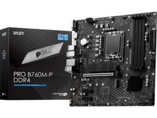 MSI PRO B760M-P DDR4 LGA 1700 Intel B760 SATA 6Gb/s Micro ATX Motherboard picture