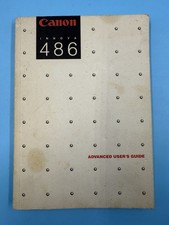 Rare 💫 Vintage Canon Innova 486 Book Manual Guide picture