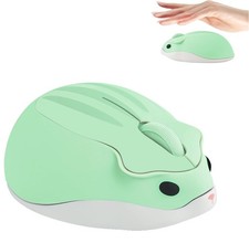 Wireless Mouse Cute Hamster Shape Silent Quiet Click Portable Optical 1200DPI picture