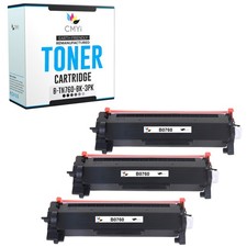 3PK Compatible CMYi TN-760 Toner Cartridges fits Brother HL-L2370DW MFC-L2717DW picture