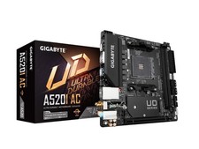 Gigabyte A520I AC (AMD Ryzen AM4/Mini-ITX/Direct 6 Phases Digital PWM with 55... picture