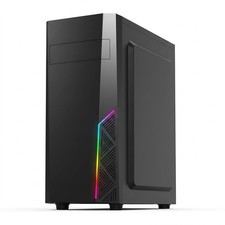 T8 ATX Mid Tower PC Case Black RGB Strip 120mm Fan USB 3.0 240mm Radiator picture