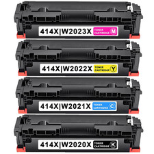 Compatible 414X Toner Set 4PK W2020X W2021X W2022X W2023X for HP M454 M479 picture