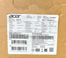Acer Vero B247Y Monitor UM.QB7AA.D02 ✨🔥✨NEW OPEN BOX✨🔥✨ picture