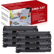 6PK CRG 137 Black Toner Comaptible for Canon 137 Toner Cartridge MF230 Series picture