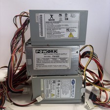 Lot of 3 ATX Computer Power Supplies Sparkle PowerMan Powork Untested picture