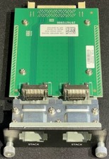 DELL Force10 Sxx Dual Port 10GB CX4 Stacking Module Dell  / PKY49 picture