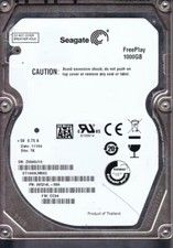 Seagate ST1000LM002 pn:9VQ14L-550 fw: CC94 s/n: Z05 TK 1TB SATA 2.5