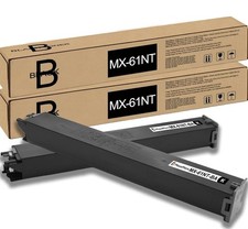 Compatible Black Toner for Sharp MX-61NT, MX2651, MX3070, MX3071, 2pk picture