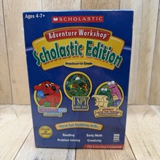 Adventure Workshop: Scholastic Edition Preschool-1st Grade 3 CD-ROM - Sealed BOX picture