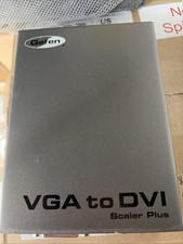 Gefen PHI-VGA-2-DVISP VGA to DVI Scaler Plus AV Adapter Converter Gray picture