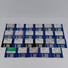 Lot Of 23 Commodore Amiga Software Disks With Extras Vintage Computer Software picture