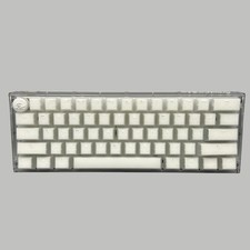 Ducky ONE 3 Mini Aura Gaming Keyboard Clear Used Ships Quickly picture