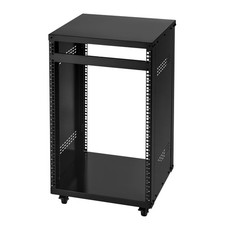 Uimoso 16U AV Rack Stand with 500 lbs Capacity for Network and Studio Equipment picture