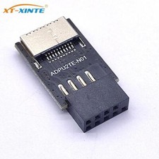 USB TYPE-E 9Pin Extender to A-KEY Motherboard Front Interface USB2.0 TYPE-C Card picture