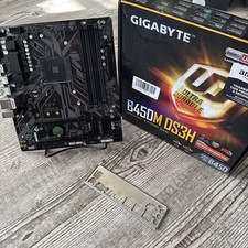 Gigabyte B450M DS3H Micro ATX DDR4 AMD Ryzen B350 B550 X470 X570  picture