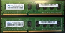 ASint 8GB (2 x 4GB) DDR3-1600 UDIMM Desktop RAM Modules picture